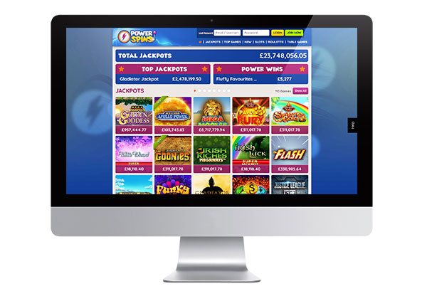 powerspins casino screenshot